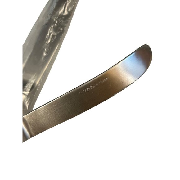 Set Of 4 Stanley Roberts Jefferson Manor Stainless Steel Dinner Knives - Picture 5 of 5